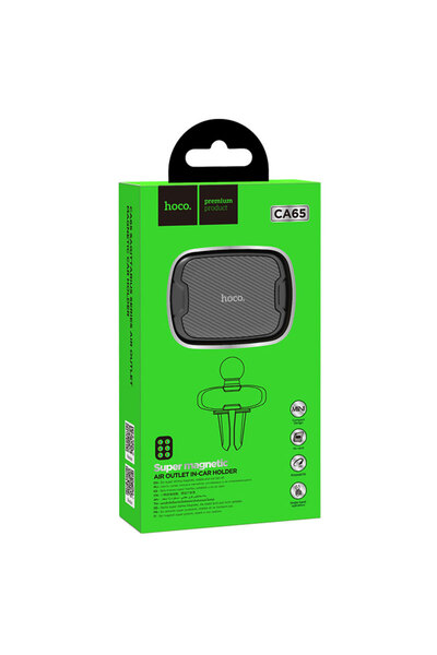 Hoco Автоматична опора (CA65), магнитна, монтаж с вентилация, многоъглово зак...