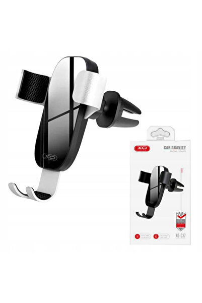 Xo Car Mount (C37), with side clamps, Ventilation mounting, MultiAngle, AutoGravity | Silver