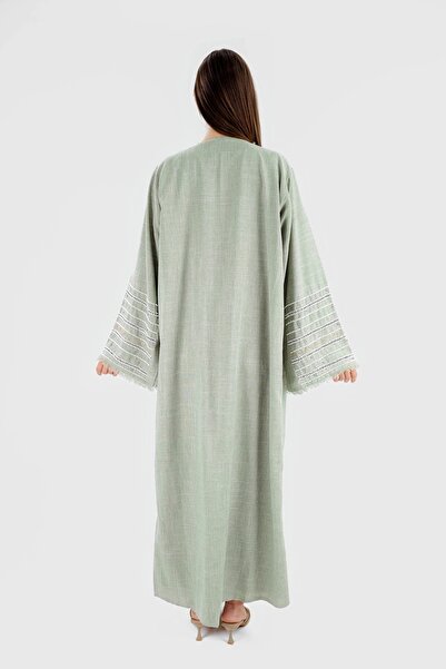 Ophelia PEARL LINEN ABAYA