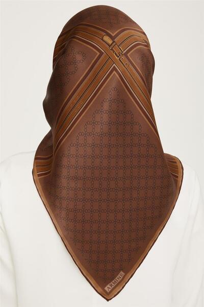 Armine Sura Silk Scarf (Nostalgia Sura) (S) 9054D 04