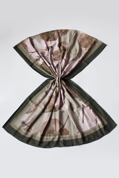 Modakaşmir Ferret Pattern Bamboo Shawl