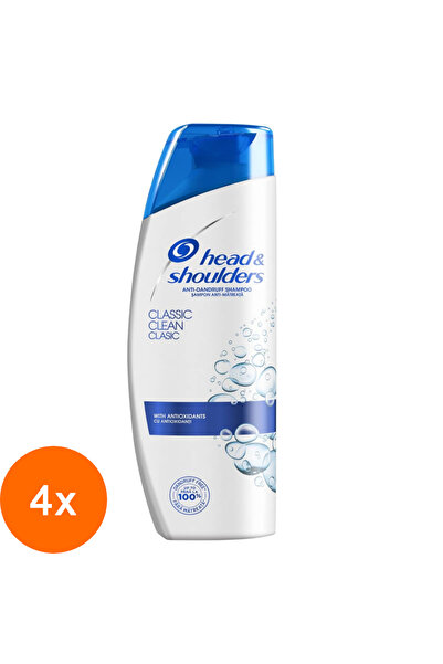 Head & Shoulders Set 4 x Sampon Classic Clean, 200 ml