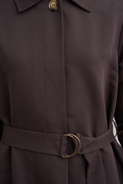 ALLDAY Μακρύ καμπαρντίνα με ζώνη