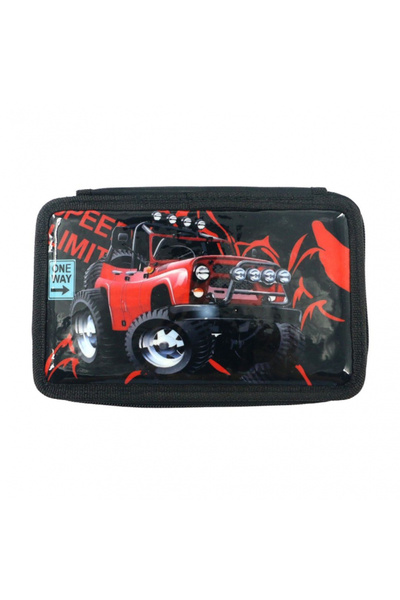 OEM Triple pencil case equipped with 33 Jeep pieces