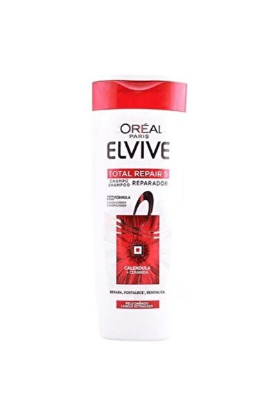 L'Oreal Paris Set of 2 x Damaged Hair Restorative Shampoo, Elseve Total Repair 5, 285 ml