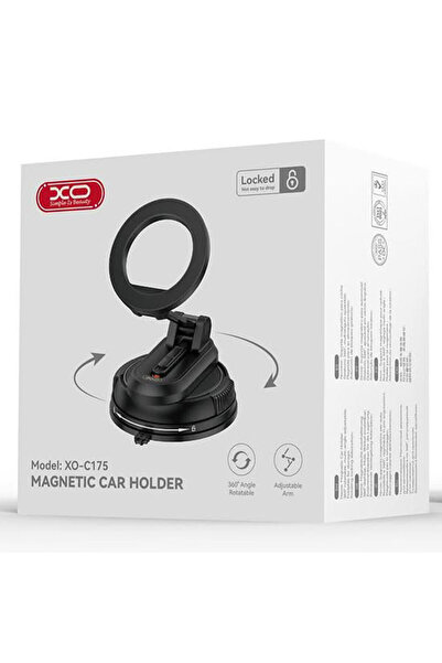 Xo Suport Auto (C175), DashBoard, cu Ventuza, MagRing, BLACK