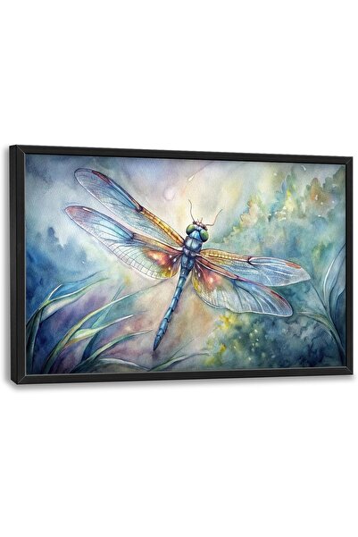 ALAYRA International Beautiful Framed Canvas Wall Art 60×90 cm with Outer Fra...