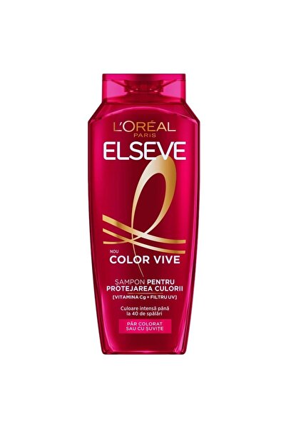 ELSEVE Set of 2 x Color Vive Shampoo for Colored Hair, 250 ml