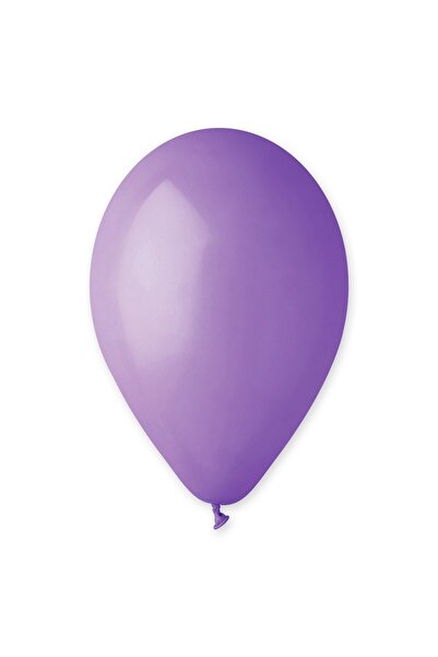 Teo Set of 12 Balloons, , Standard Latex, 25 cm, Purple