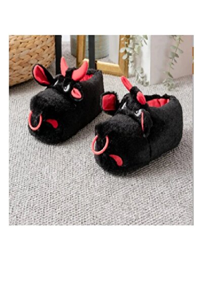 maxxi Unisex Cute Angry Bull Slippers No Sound Sole