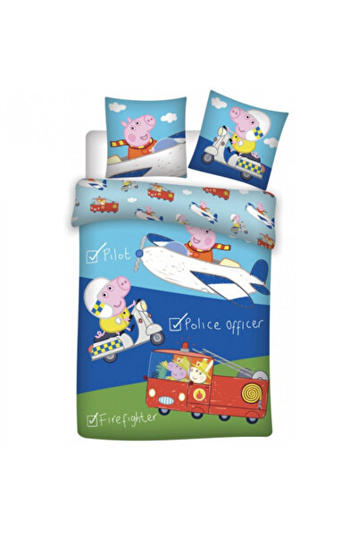 Peppa Pig Children's bedding set, Cars, Duvet cover 100x135 cm, Pillowcase 40...