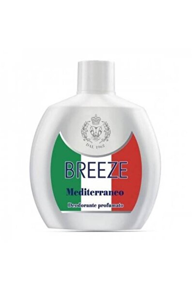 Breeze Mediterraneo Deodorant, without Gas, 100 ml