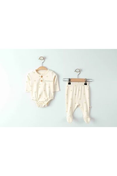 Budi Eslenza Baby Bodysuit 0002 Beige