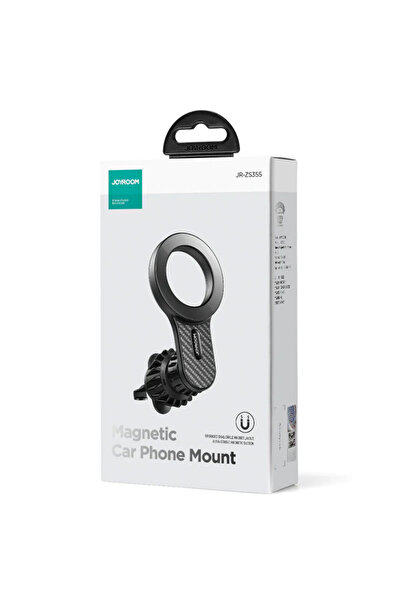 Joyroom Suport Auto (JR-ZS355), Magnetic, montaj Ventilatie, MultiAngle, PullClip, Black