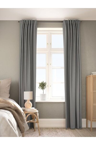 OEM Opaque curtain 140x245 gray