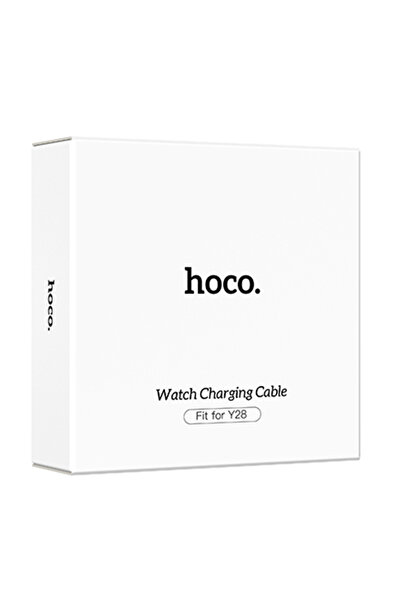 Hoco Cablu Incarcare Wireless (Y28), Smartwatch Y28, USB-A, 5W, Qi, 1m, BLACK