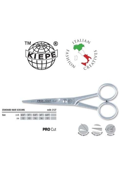 Kiepenkerl Foarfece de frizerie 5.5" Pro Cut Kiepe