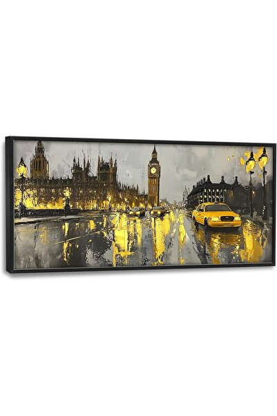 ALAYRA International لوحة فنية جدارية قماشية جميلة بإطار خارجي مقاس 60×120 سم...