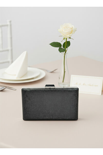 Biçanta Black Color Matte Anti-Scratch Leather Wedding Engagement Graduation