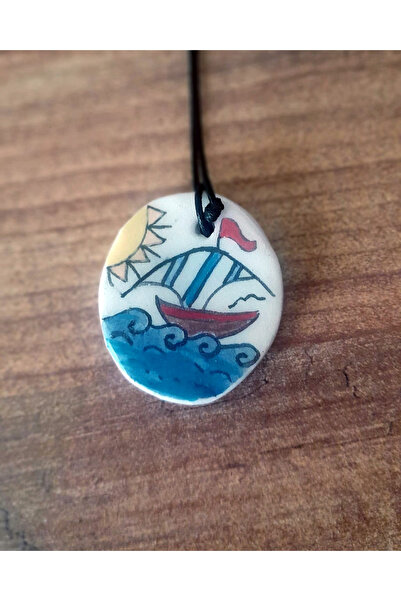 Serden Sanat Özel Tasarım Çini Kolye Ucu Modelleri