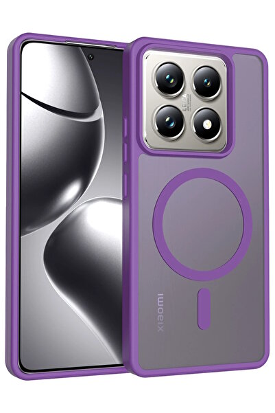 m.tk moveteck Xiaomi Mi 14T Ve Mi 14T Pro Kılıf Kamera Çıkıntılı Magsafe Şarj...