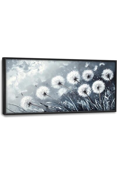 ALAYRA International لوحة فنية جدارية قماشية جميلة بإطار خارجي مقاس 50×100 سم...