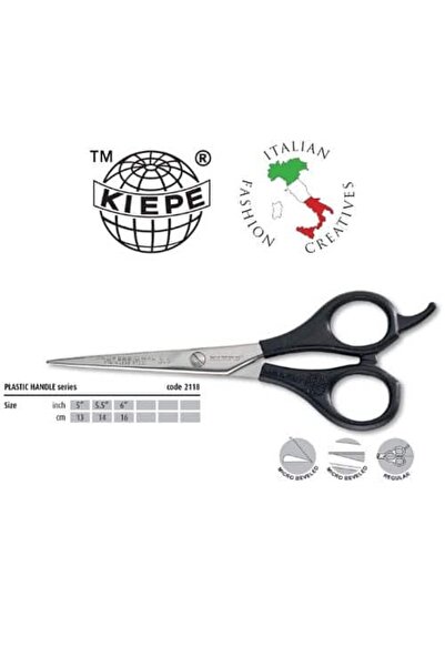 Kiepenkerl Foarfece de frizer cu mânere din plastic de 6"