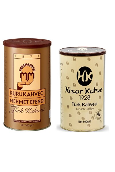 Mehmet Efendi And Hisar Turkish Coffee 500 Gr X 2 Pieces