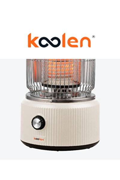 Koolen Colin Electric Vertical Heater 2000W – 3 Heat Levels – Beige