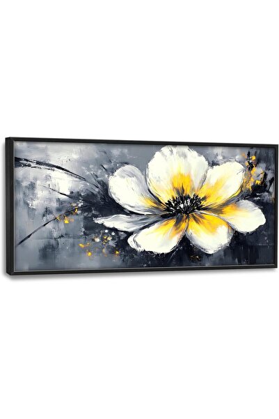 ALAYRA International لوحة فنية جدارية قماشية جميلة بإطار خارجي مقاس 50×100 سم...