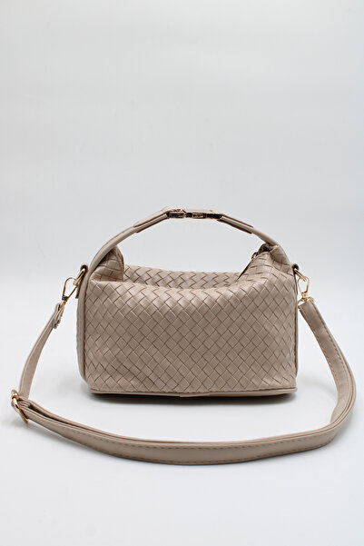 LASSO Women's Lock Closure Hand Strap Lined Hand, Arm, and Shoulder Bag