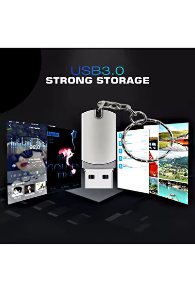 Generic USB Flash Drive 4TB, 2TB – High-Capacity Portable USB Storage Device | USB Data Transfer, Metal Body