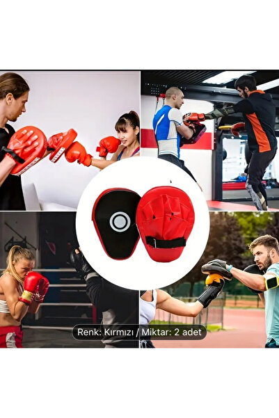 RoRoToys 2 Adet Dayanıklı Boks Antrenman Hedefi - Boxing Mitts Odak Pedleri