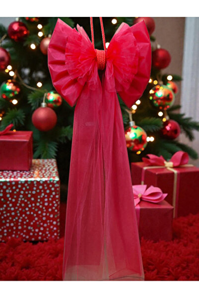 Yavuz Süs Kristal tül büyük yılbaşı ağaç fiyonku