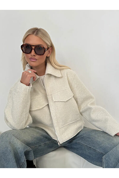 eybetsa Women's Short Crop Jacket