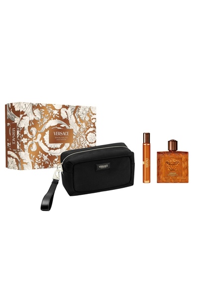 Versace Eros Najim Gift Set, Men, Eau de Parfum 100 ml + 10 ml + bag