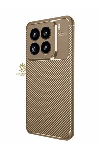 Massemr حافظة Xiaomi Mi 15 Pro ذات غطاء كربوني للتركيز التلقائي، تصميم نحيف م...