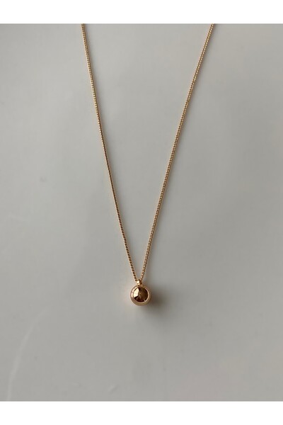 Freyja Aksesuar Minimal Top Xuping Kolye 18k Gold Renk