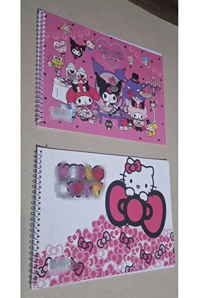 genelted karakterli,17x24 Cm küçük boy Resim Defteri 15 Sayfalı 2Adet