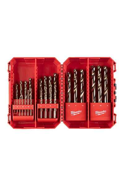 Milwaukee Electric Tool Set de burghie HSS Cobalt, Ø1.0-13.0mm, 25buc