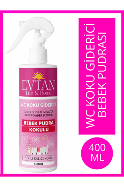 EVTAN LİFE&HOME WC Koku Giderici Bebek Pudra Kokulu 400 ML