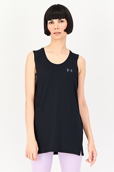 Under Armour Women Fitted Sleeveless Training Tank Top, Black