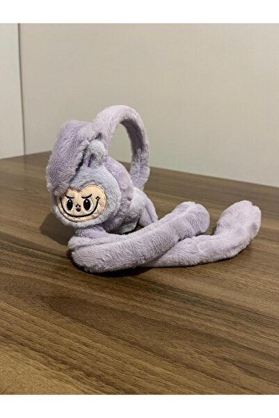 zyc Căști de pluș moale Labubu cu caracter, cu mișcare și sunet