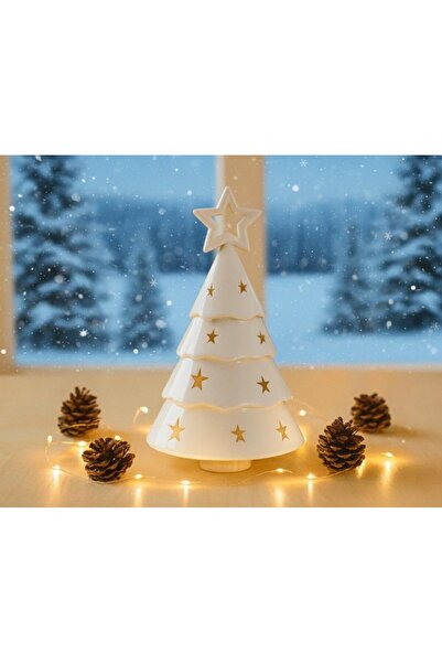 Figmentra Mini copac cu stele drăguț - Decor de Crăciun 10 cm