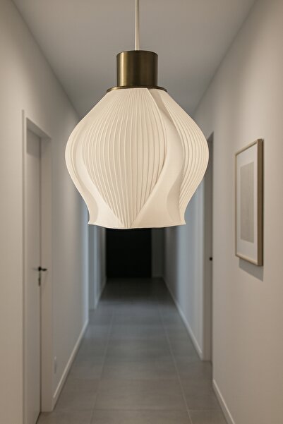 Muvesta - TulipForm Modern Avize Yumuşak Işık Yayılımı Tüm Odalar İçin Uygun Şık Tasarım