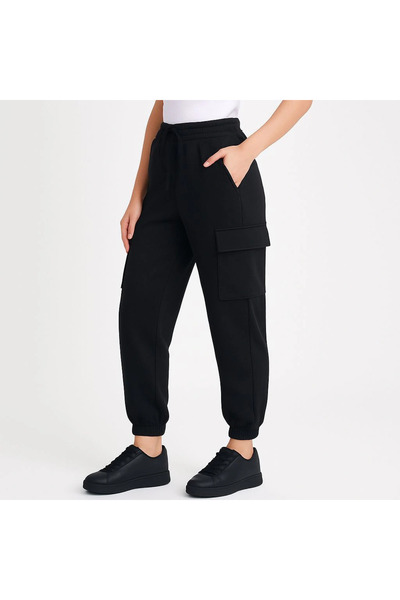velmorafashion Velmora Black Jogger Sweatpants - Black