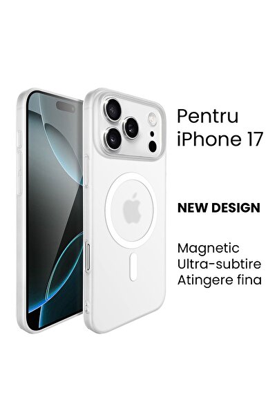 Flippy Skin-feeling magnetic cool white iPhone 17