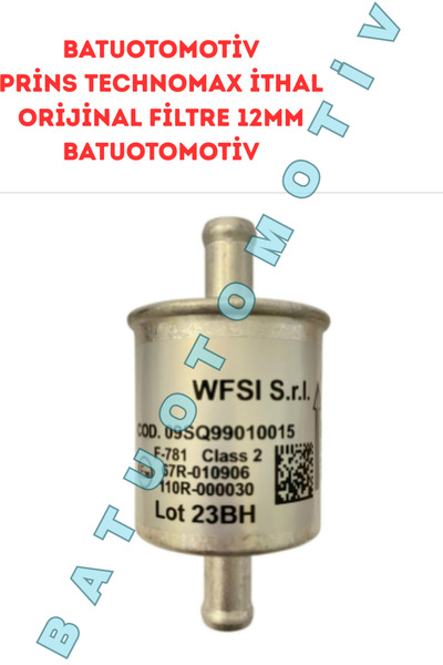 prins Technomax Orijinal Filtresi İthal 12 Mm