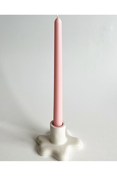 Louve Store Dekoratif Pinterest Tarzı Dalgalı Küçük Boy Şamdan , Mumluk