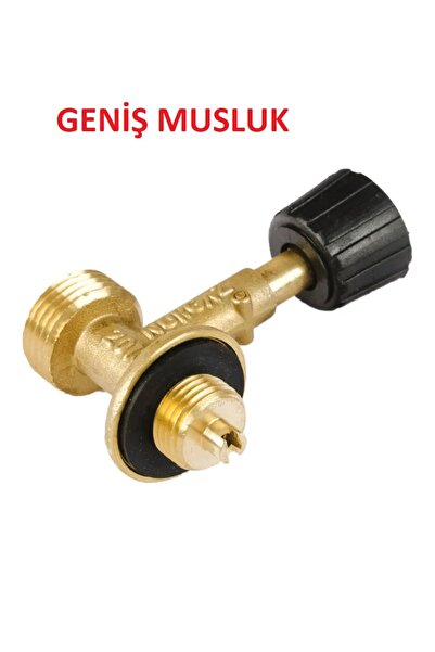 simply line regülatörlü Dar ve Geniş soba musluğu açma kapamalı ısıya dayanık...